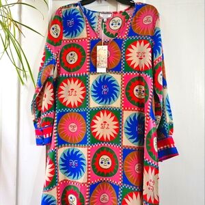 Johnny Was Multicolor Sun Dress